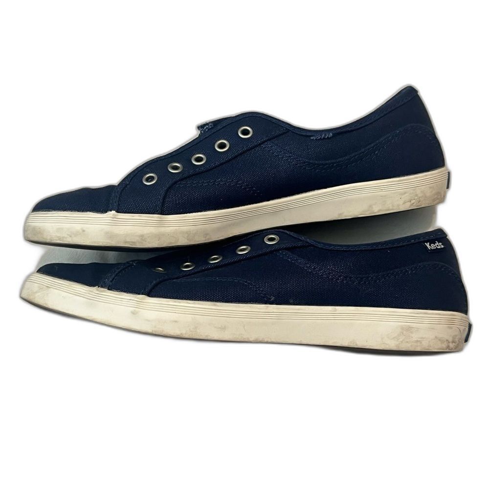 Keds Women’s Navy Blue Tennis Shoes Low Top Preloved Sneakers Size 7.5 - Picture 8 of 12
